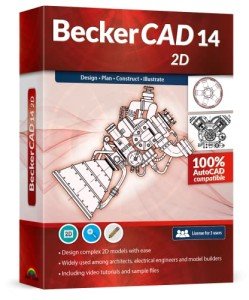 BeckerCAD 14 - 2D CAD Software for Design