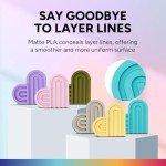 Matte Light Brown PLA Filament Roll