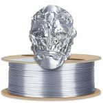 YOUSU Silk PLA Filament 1.75mm - Shiny Silver