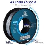 Geeetech 1.75mm Silver PETG Filament 1kg Spool