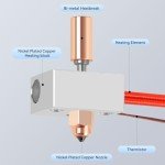 Ender 3 S1 Hotend Heater Block & Nozzle