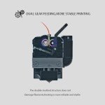 Creality Dual Gear Extruder Kit for 3D Printers