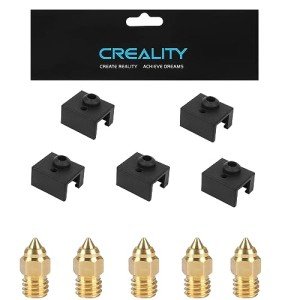 Creality 5PCS Silicone Socks and 5PCS Nozzles Kit