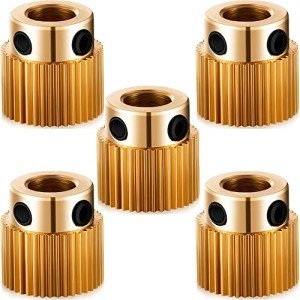 Brass Extruder Drive Gear for Creality 3D Printers