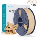 SUNLU Real Wood Filament for 3D Printing