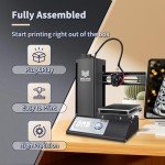Mini FDM 3D Printer with Free Filament