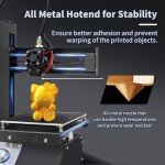 Mini FDM 3D Printer with Free Filament