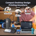 Mini FDM 3D Printer with Free Filament