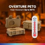 OVERTURE 1.75mm PETG Filament Rock White 1kg