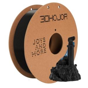 Basic 1.75mm PLA 3D Printing Filament - Black