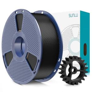 SUNLU PLA+ 2.0 3D Printer Filament - Black