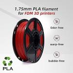 Flashforge 1.75mm PLA Filament - 0.5KG Roll, White