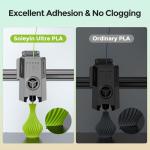 Soleyin 1.75mm Grey PLA Filament for 3D Printing