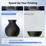 DEEPLEE Black PLA Plus Filament 1.75mm 1kg