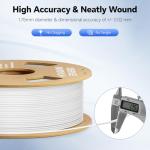 DEEPLEE Black PLA Plus Filament 1.75mm 1kg