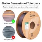 eSUN Silk Rainbow PLA Filament 1.75mm Spool
