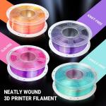 SUNLU Dual Color Silk PLA Plus Filament 1.75mm