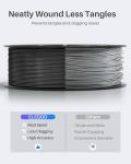 ELEGOO 1.75mm Translucent PLA Filament 1KG Spool