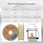 PLA Pro Filament 1.75mm for FDM Printers