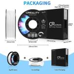 Creality 1.75mm ABS Filament - 1kg White Spool