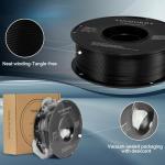 TINMORRY 1.75mm ABS Filament - 1kg Black