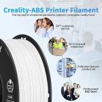 Creality 1.75mm ABS Filament - 1kg White Spool