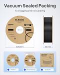 ELEGOO 1.75mm Black ABS Filament 1KG Spool