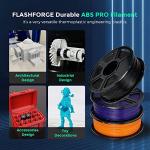 FlashForge ABS Pro 3D Printer Filament - Black