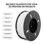 Voxelab ABS Pro 3D Printer Filament, 1kg - White