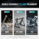 SUNLU 1.75mm PC-ABS Hybrid 3D Filament White