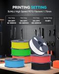 SUNLU 1.75mm Rapid PETG 3D Filament - Black