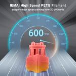 Gradient Pink Yellow PETG Filament 1.75mm 1Kg