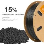 ERYONE 1.75mm Carbon Fiber PETG Filament - Black