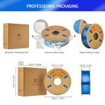 High Speed Transparent Blue PETG Filament 1.75mm
