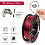 IEMAI 3D Printer PETG Filament 1.75mm - 4 Pack