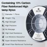 QIDI TECH PAHT-CF Carbon Fiber Nylon Filament 1.75mm