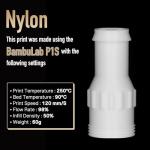 YXPolyer Nylon PA6 1.75mm Filament 1kg White