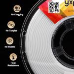 YXPolyer Nylon PA6 1.75mm Filament 1kg White