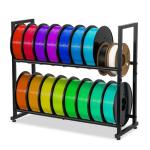 Double Layer 3D Printer Filament Storage Rack