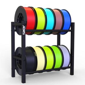 Heavy-Duty 3D Printer Filament Storage Rack