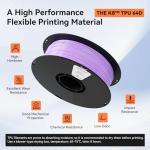 Kexcelled 1.75mm TPU 64D Filament - Black