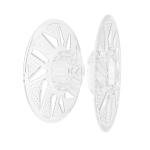 Clear Reusable Filament Spool for 3D Printers
