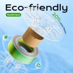 Clear Reusable Filament Spool for 3D Printers