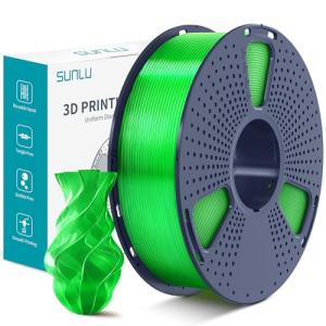 SUNLU PLA+ 3D Printer Filament, 1.75mm, Green