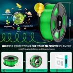 SUNLU PLA+ 3D Printer Filament, 1.75mm, Green