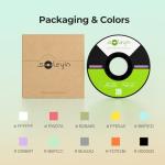 SOLEYIN Matte Black PLA Filament 1.75mm 1kg Spool