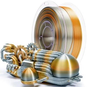 ZIRO Silk Rainbow 3D Printer Filament 1.75mm
