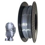 Shiny Silver Silk PLA Filament 1.75mm 500g