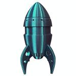 Silk Teal Blue PLA Filament 1.75mm 1KG Spool