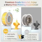 NevsBye Gold Silk PLA 3D Filament 1.75mm